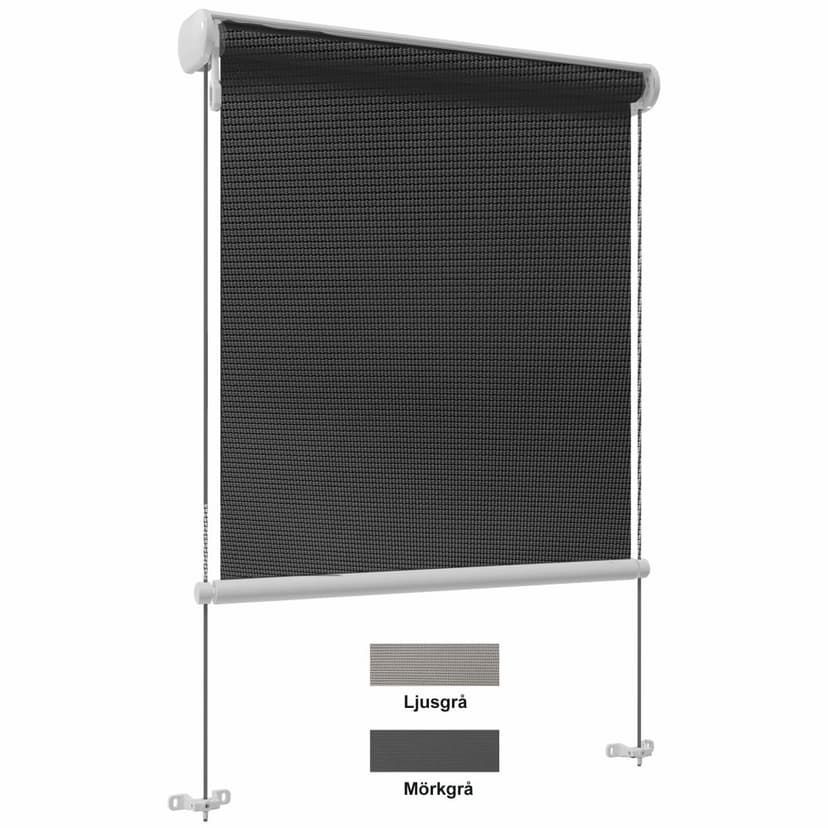 Motorstyrd vertikalmarkis 5x2,5m | Trådlös fjärrkontroll | Metalcraft