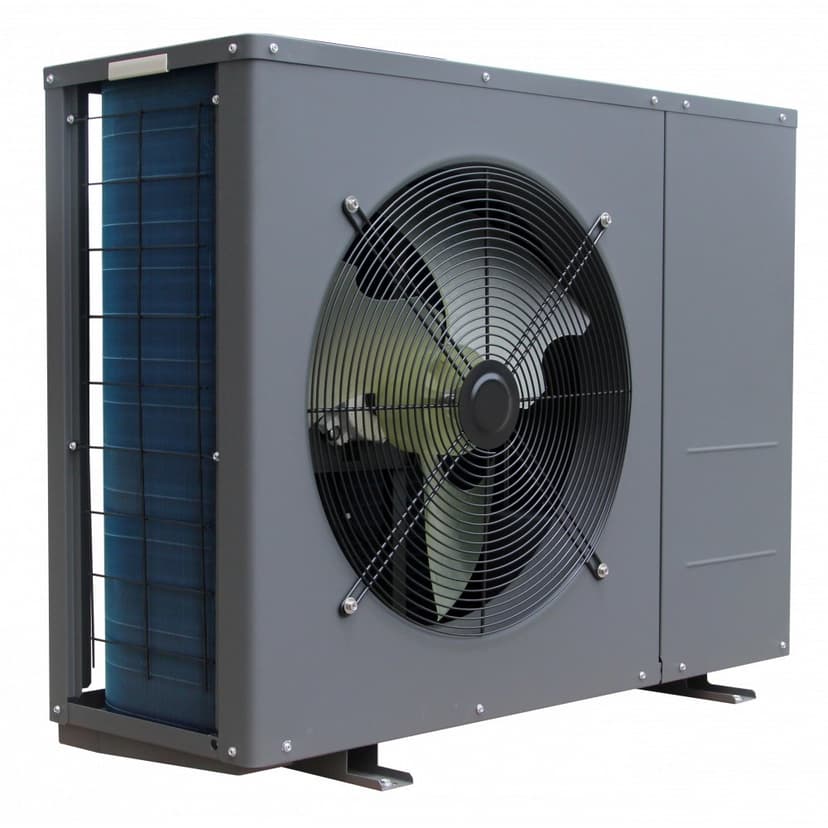 Luft/vatten Värmepump 15kW | Värmer 200m²  |  Inverter system | WiFi