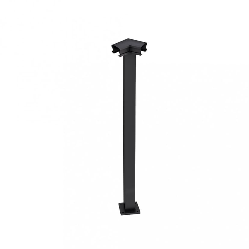 Stolpe 90 grader |  50x50mm |  Slät design | Linius