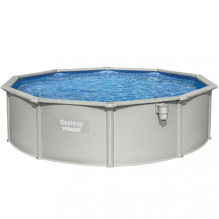 Bestway stålväggspool Ø4,6m - 1,2m djup | Hydrium (56384)