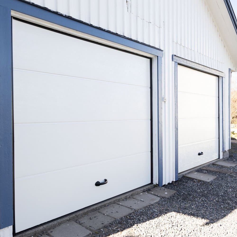 Garageport Takskjutport med fjärrstyrning | 2,4m bred