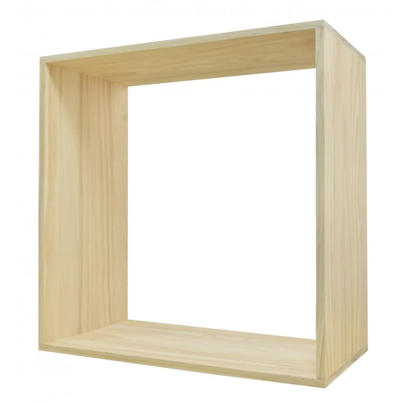 Förvaringsbox i trä för vin | 60x60 cm | Arvino