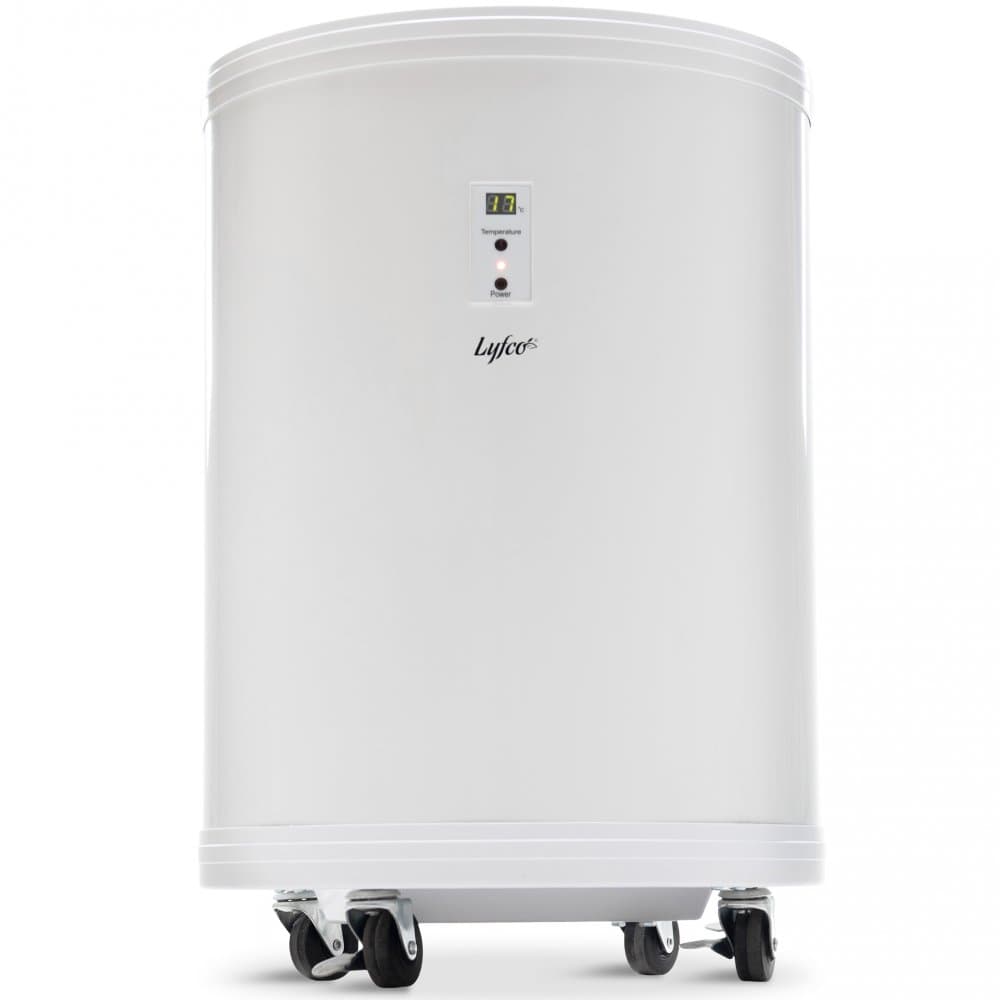 Party cooler 30L | Tystgående | Plats för 40 burkar | Vit