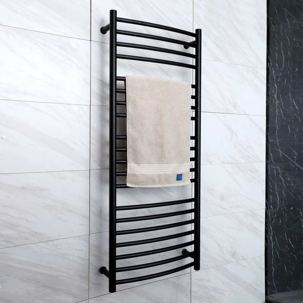 Elektrisk handdukstork 52x126x12,5cm | 9001 | Svart
