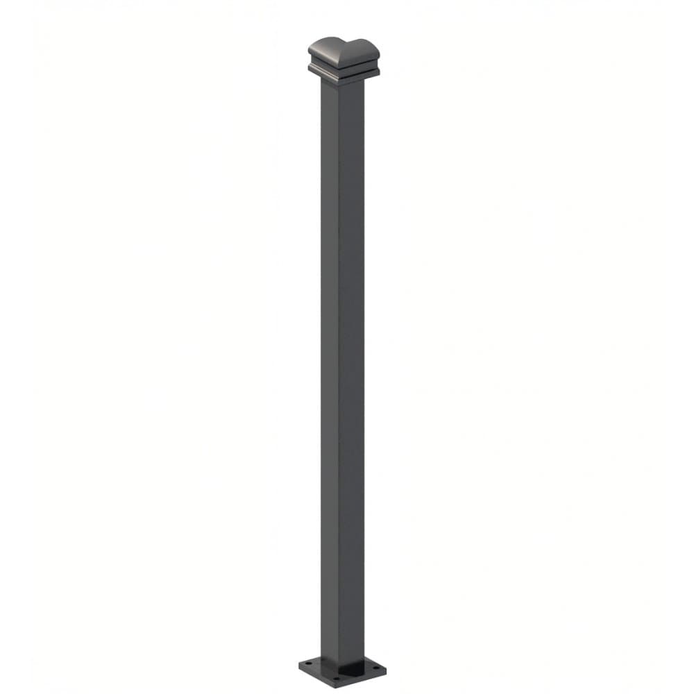 Hörnstolpe  135° | 50x1070 mm | Slät design | Linius