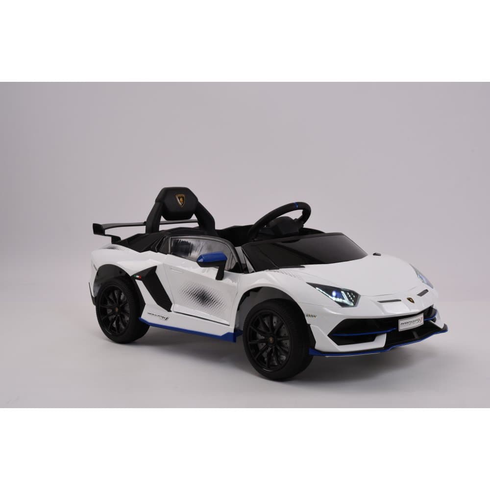 Elbil för barn Lamborghini | 12V - 2x390 | 4,5Ah | Vit