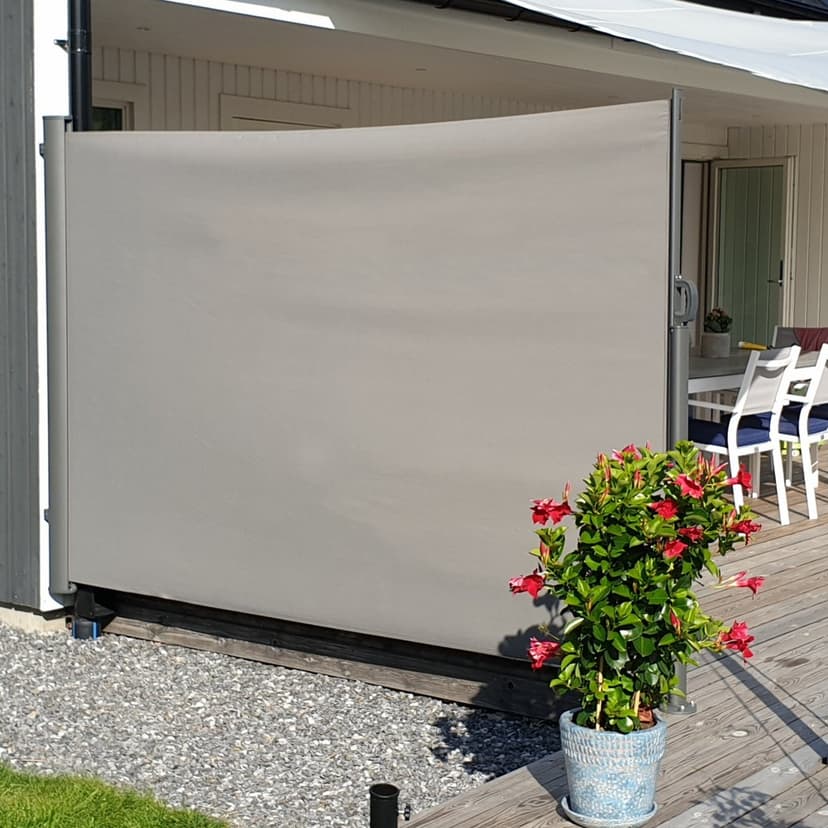 Sidomarkis 1,6x3 m | För sol-, vind- och insynsskydd