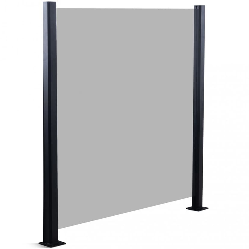 Glasräcke / staket i tonat glas | Flerpack