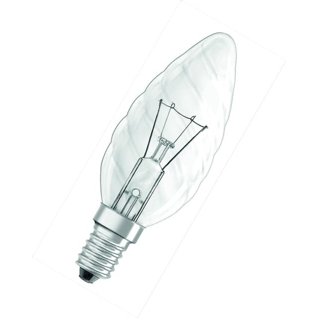 GLÖDLAMPA KRON VRIDEN 11W E14 KLAR CL BW (59LM) OSRAM | Beijerbygg Byggmaterial