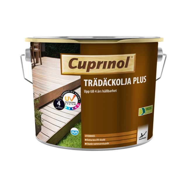 TRÄDÄCKOLJA CU PLUS BC 2,325L | Beijerbygg Byggmaterial