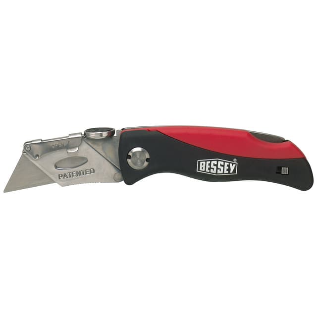 UNIVERSALKNIV BESSEY ORIGINAL RÖD/SVART 5 BLAD  (12) | Beijerbygg Byggmaterial