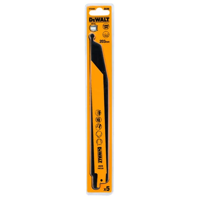 TIGERSÅGBLAD DT2354 203MM 5ST METALL MAX 3MM           (1) | Beijerbygg Byggmaterial