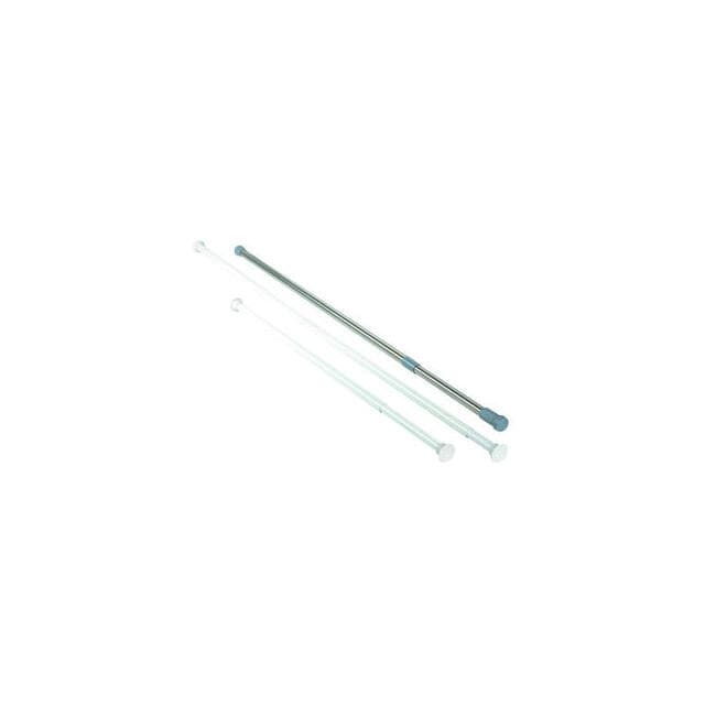 DUSCHDRAPERISTÅNG 75-220CM VIT SAFIR ARROW       (10) | Beijerbygg Byggmaterial