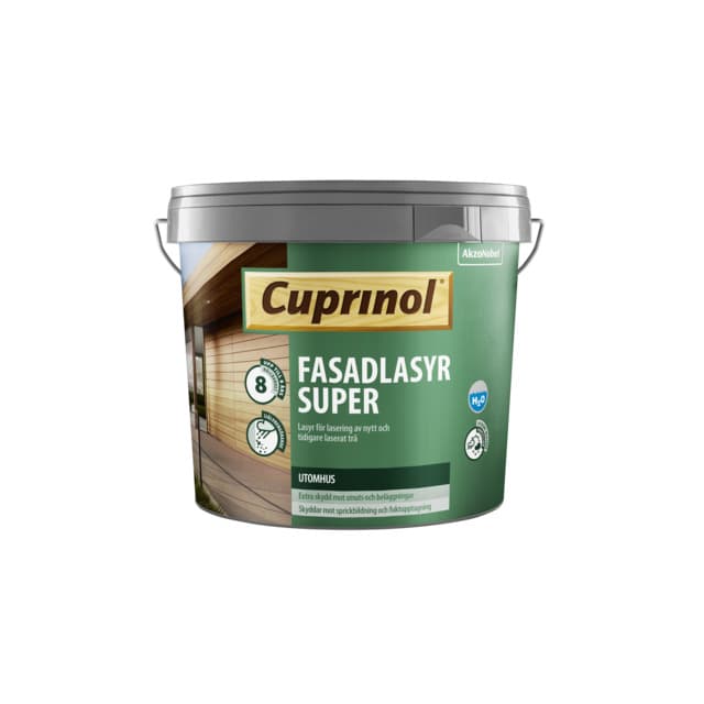 FASADLASYR CU SVARTBRUN 262 5L SUPER CUPRINOL UTOMHUS | Beijerbygg Byggmaterial