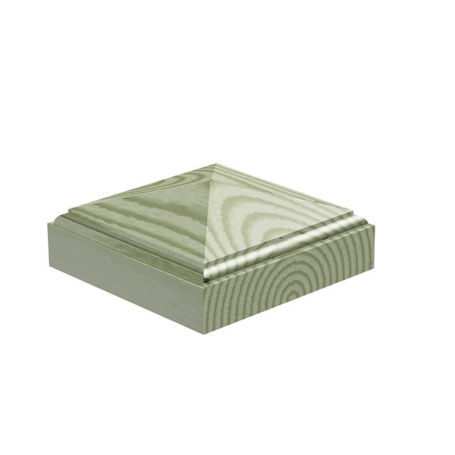 STOLPLOCK TRYCKIMPREGNERAD FURU 150X150X60MM | Beijerbygg Byggmaterial