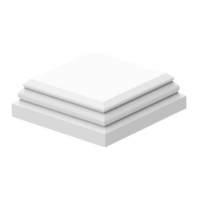 STOLPLOCK ARNÖ GRUNDMÅLAD 125X125X40MM | Beijerbygg Byggmaterial