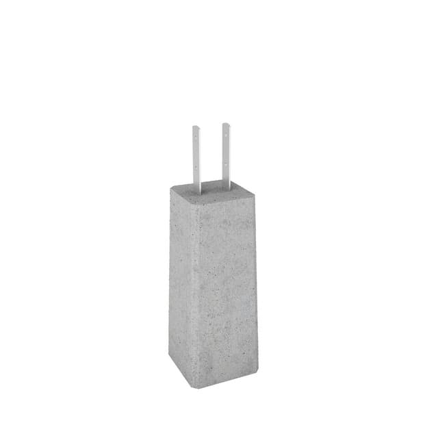 BETONGPLINT HÖJD 500MM 3 TUM MED BESLAG | Beijerbygg Byggmaterial