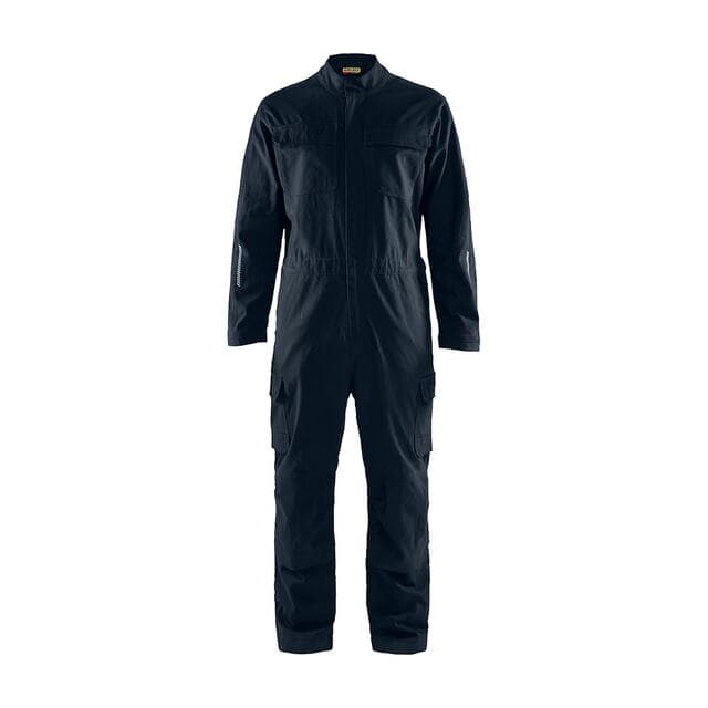 INDUSTRIOVERALL 6166 1344 STRETCH MÖRK MARINBLÅ C50 | Beijerbygg Byggmaterial