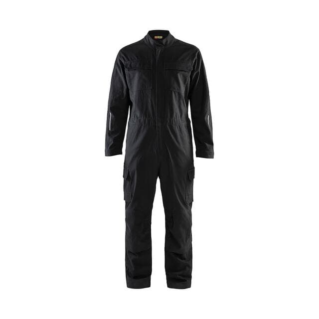 INDUSTRIOVERALL 6166 1344 STRETCH SVART C50 | Beijerbygg Byggmaterial