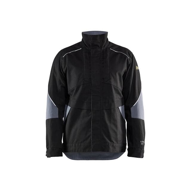 JACKA 4061 1516 FLAMSKYDDAD SVART/GRÅ 4XL | Beijerbygg Byggmaterial