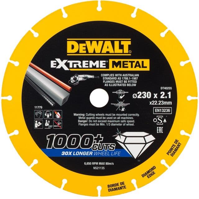 KAPSKIVA METALL 230X22,23X1,5 DT40255-QZ EXTREM | Beijerbygg Byggmaterial