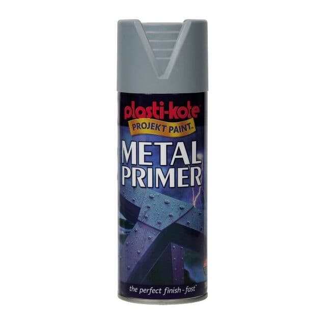 SPRAY PK MET PRIMER GRÅ 400ML | Beijerbygg Byggmaterial