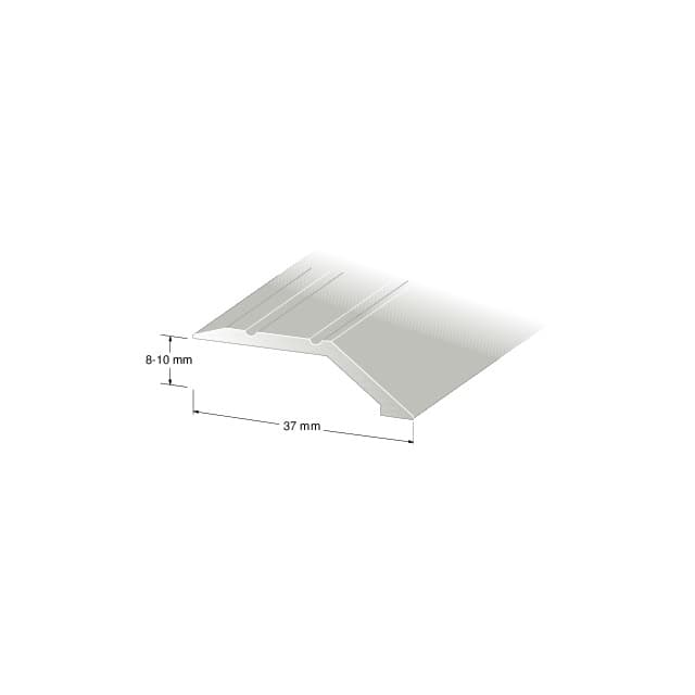 NIVÅLIST 8-10MM SILVER 100CM NR42              (12) | Beijerbygg Byggmaterial