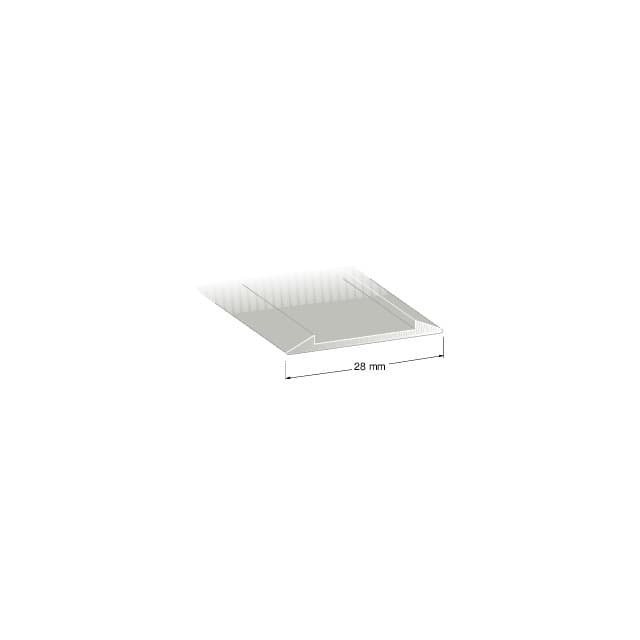 SKARVLIST 28 MM SILVER 200CM FRP=12 ST  NR 161 DURIWOOD | Beijerbygg Byggmaterial