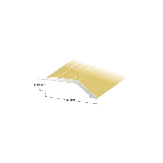 NIVÅLIST 8-10MM GULD 100CM NR43              (12) | Beijerbygg Byggmaterial