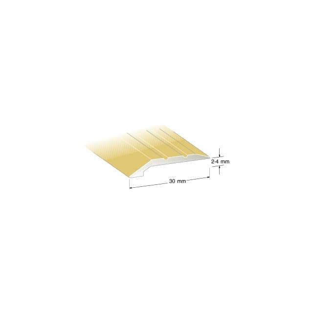 NIVÅLIST 2-4MM GULD 200CM NR6               (12) | Beijerbygg Byggmaterial