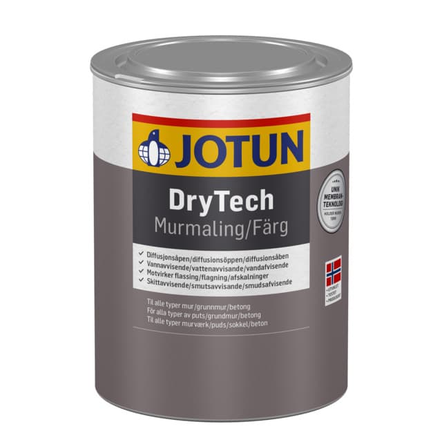 MURFÄRG DRYTECH BAS A 0,68L JOTUN | Beijerbygg Byggmaterial