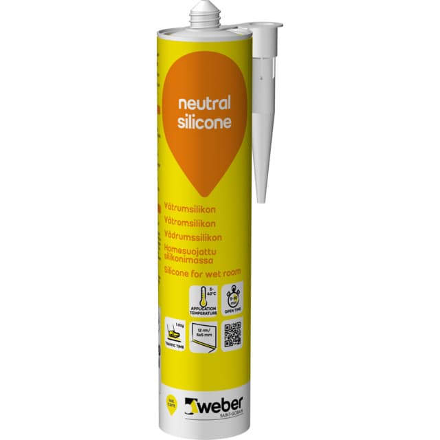 SILIKON 18 NEUTRAL MÖRKGRÅ 310ML | Beijerbygg Byggmaterial