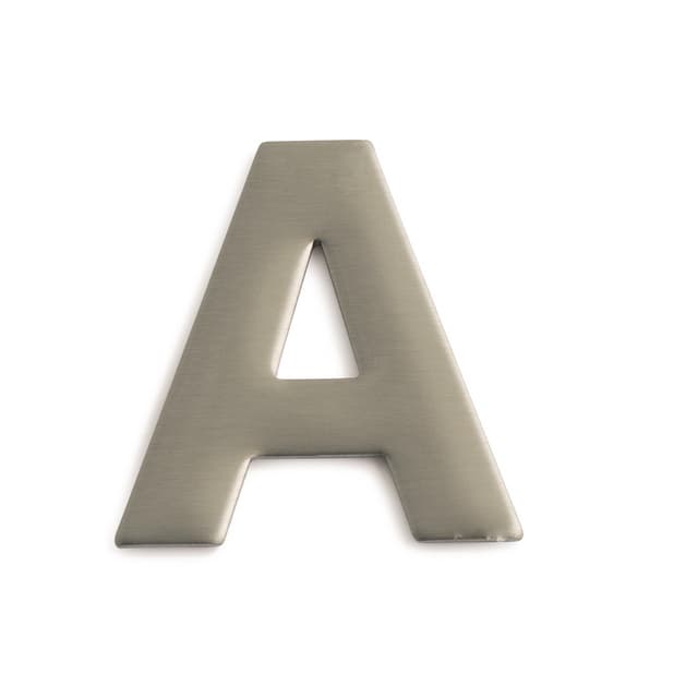 BOKSTAV A ROSTFRI 50MM | Beijerbygg Byggmaterial