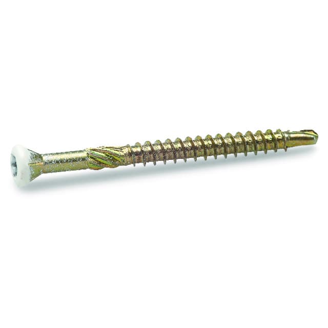 GOLV&LISTSKRUV VIT 3,2X60 25ST SB | Beijerbygg Byggmaterial