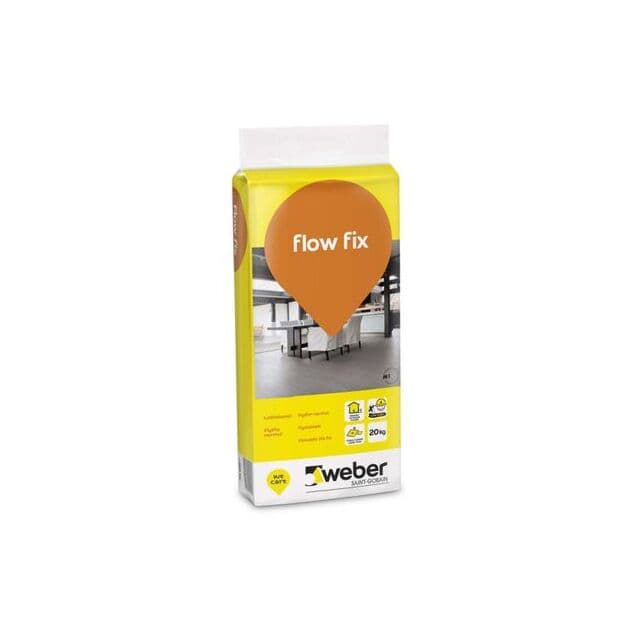 FÄSTMASSA FLOW FIX FLYT 20KG NORMAL             (48) | Beijerbygg Byggmaterial