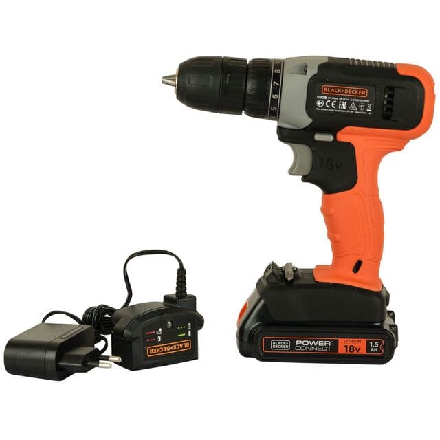 BORR-/SKRUVDRAGARE BCD001C1 18V 1X1,5AH | Beijerbygg Byggmaterial