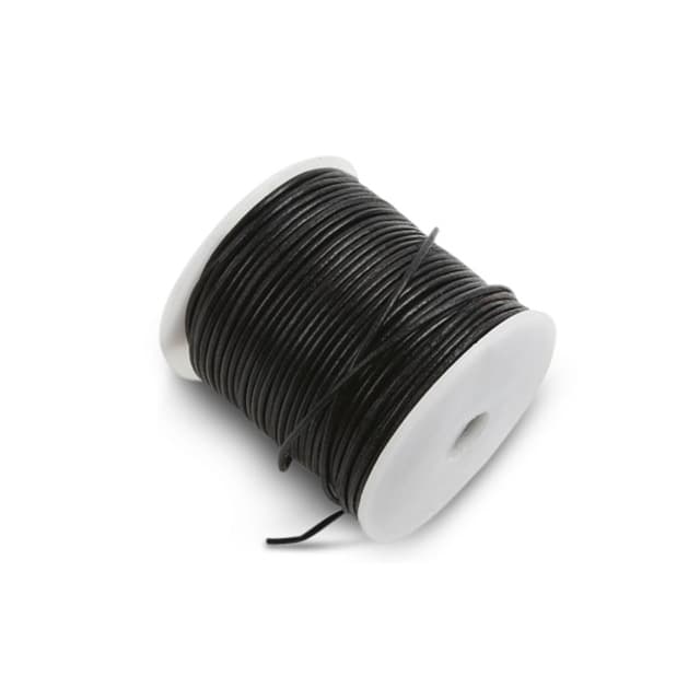 SKOSNÖRE LEATHER STRAP SVART 50 METER | Beijerbygg Byggmaterial