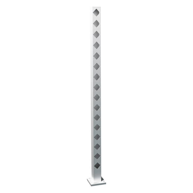 ÄNDSTOLPE BOLMEN 1510 NAT STAKETSTOLPE ALUMINIUM | Beijerbygg Byggmaterial