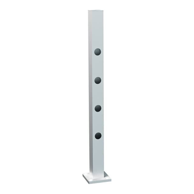 HÖRNSTOLPE HINDSEN 995 NAT. STAKETSTOLPE ALUMINIUM | Beijerbygg Byggmaterial