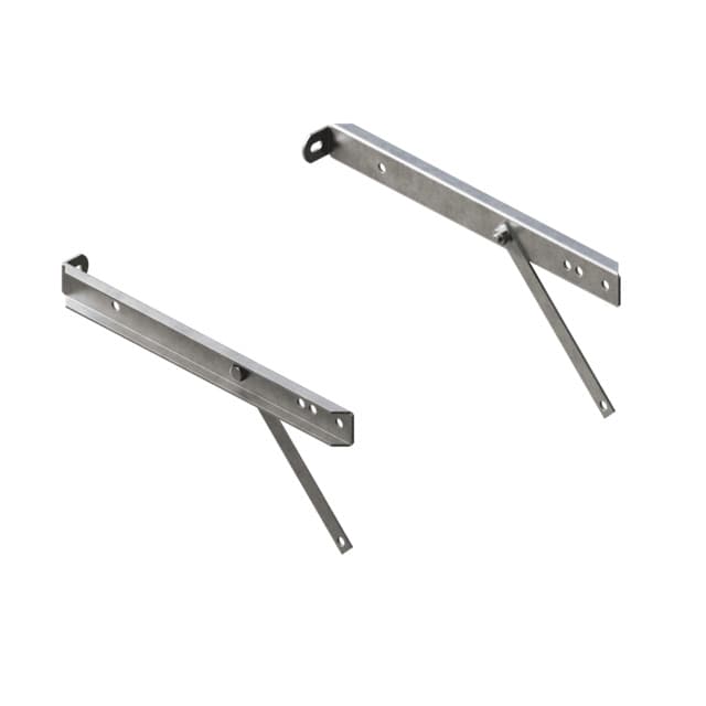 KONSOLSATS FASADSTEGE A-400 SVART | Beijerbygg Byggmaterial