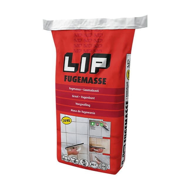 FOGMASSA LIP GRÅ 20KG | Beijerbygg Byggmaterial