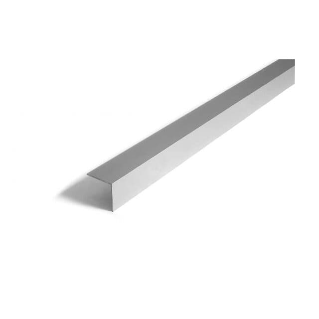HÖRNSKYDD 20X20MM SILVER 300CM ALUMINIUM 1MM | Beijerbygg Byggmaterial