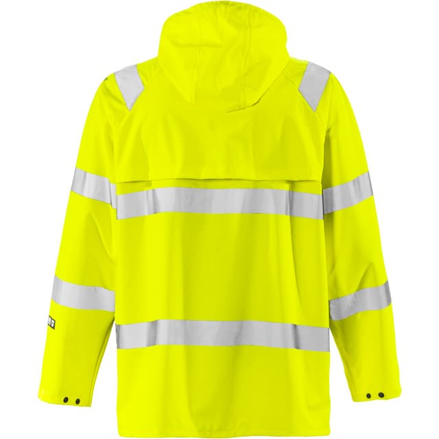 REGNJACKA FLAM KL 3 4845 RSHF VARSELGUL STL L | Beijerbygg Byggmaterial