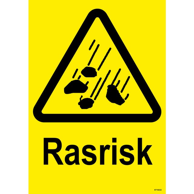 SKYLT UNIGRAPHICS RASRISK PLAST 210X297MM | Beijerbygg Byggmaterial