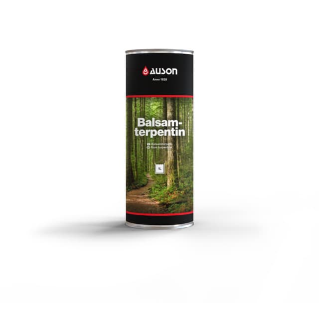 BALSAMTERPENTIN AUSON PLÅTFLASKA 1L | Beijerbygg Byggmaterial
