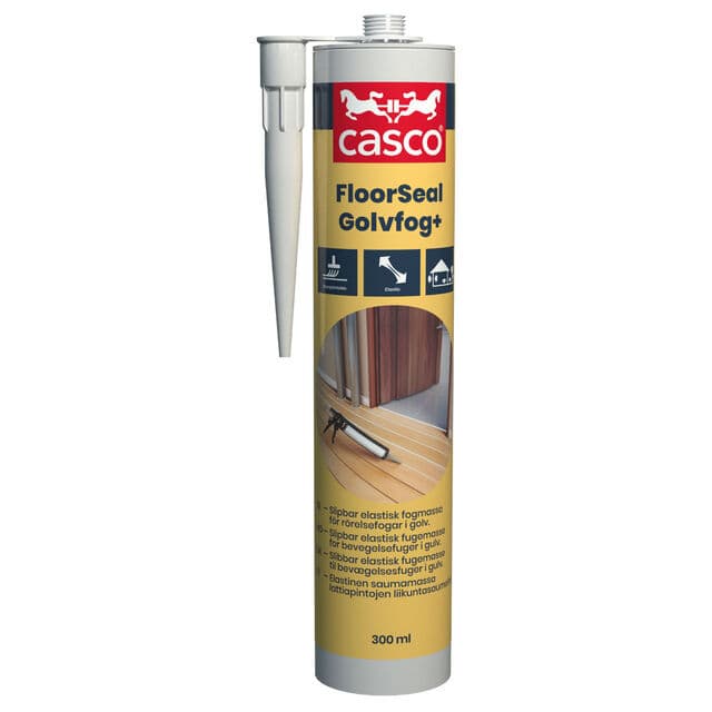 FOGMASSA GOLVFOG FLOORSEAL+ LJUST TRÄ 300ML | Beijerbygg Byggmaterial