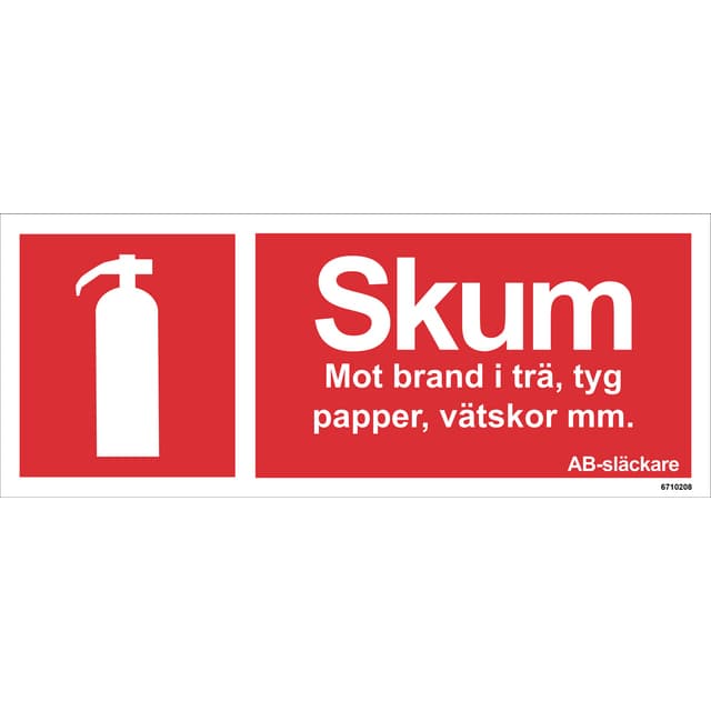 SKYLT UNIGRAPHICS SKUMSLÄCKARE EFTERLYSA ALUMINIUM 250X100MM | Beijerbygg Byggmaterial
