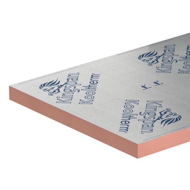 FASADSKIVA K15C KOOLTHERM ALU/GLASFIBER RAK 120X1200X600 | Beijerbygg Byggmaterial