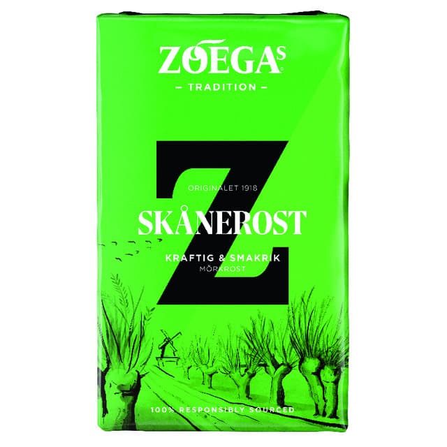 KAFFE ZOEGAS SKÅNEROST 450G | Beijerbygg Byggmaterial