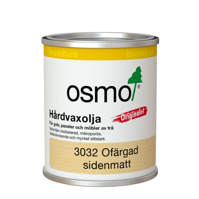HÅRDVAXOLJA 3032 SIDMATT 0,125 ORIGINALET SIDENMATT 0,125L | Beijerbygg Byggmaterial